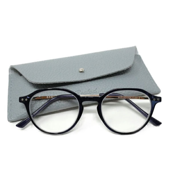 ビグラッド 老眼鏡 AD1024 おしゃれな老眼鏡 フレーム 定形外 送料無料 老眼鏡 落ち着いたカラー リーディンググラス シニアグラス 軽量 ケース付き ギフト