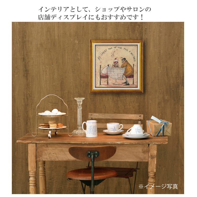ユーパワー サム トフト ワン オブ ファイブ ドリス ST-08122 Mサイズ 送料無料 アートフレーム アート 犬 動物 おしゃれ ギフト 北欧 インテリア お部屋