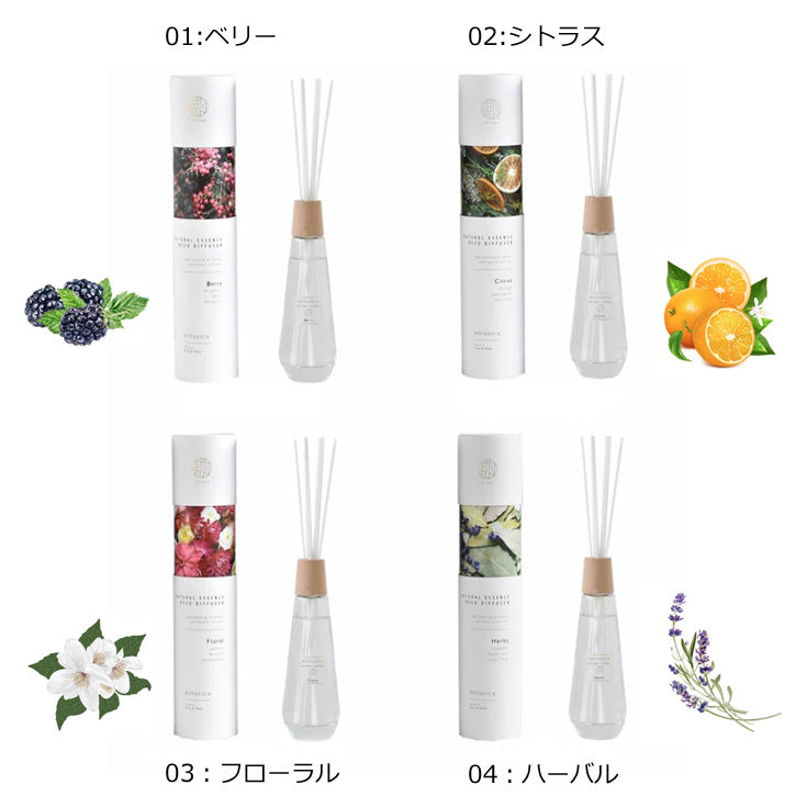OLD&NEW SHIZEN リードディフューザー 140ml ディフューザー OND-042 フレグランス 芳香剤 ルームフレグランス フラワー ボタニカ アロマ リードディフューザー 花 ベリー シトラス フローラル ハーバル 天然