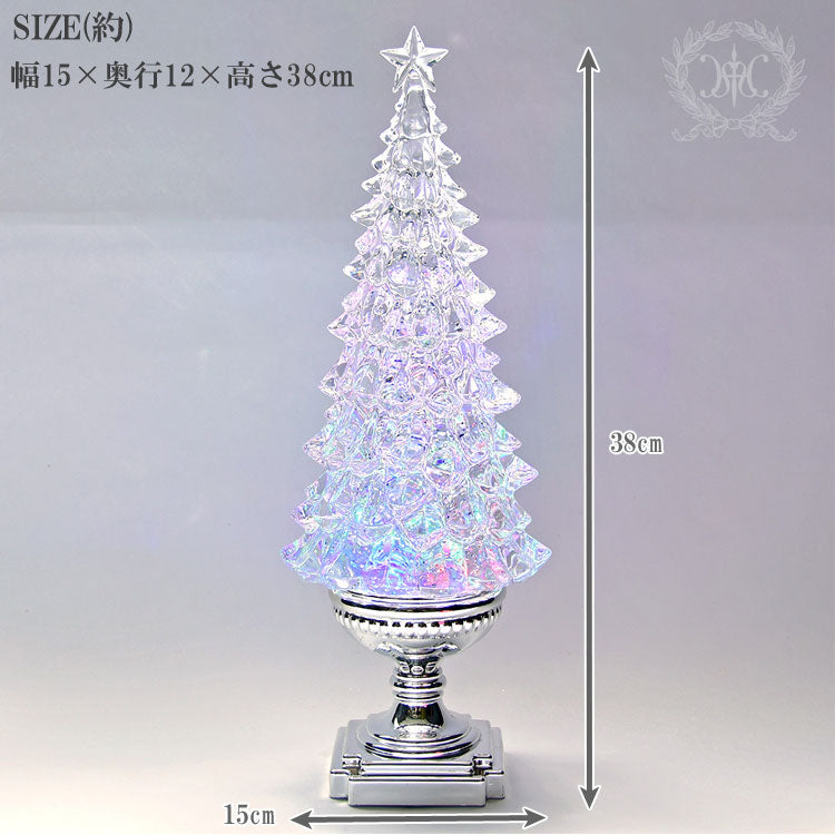 リキッド LED エンタシス クリスタル ツリー ハルモニア HM-011018 クリスマス クリスマスツリー ツリー ライト