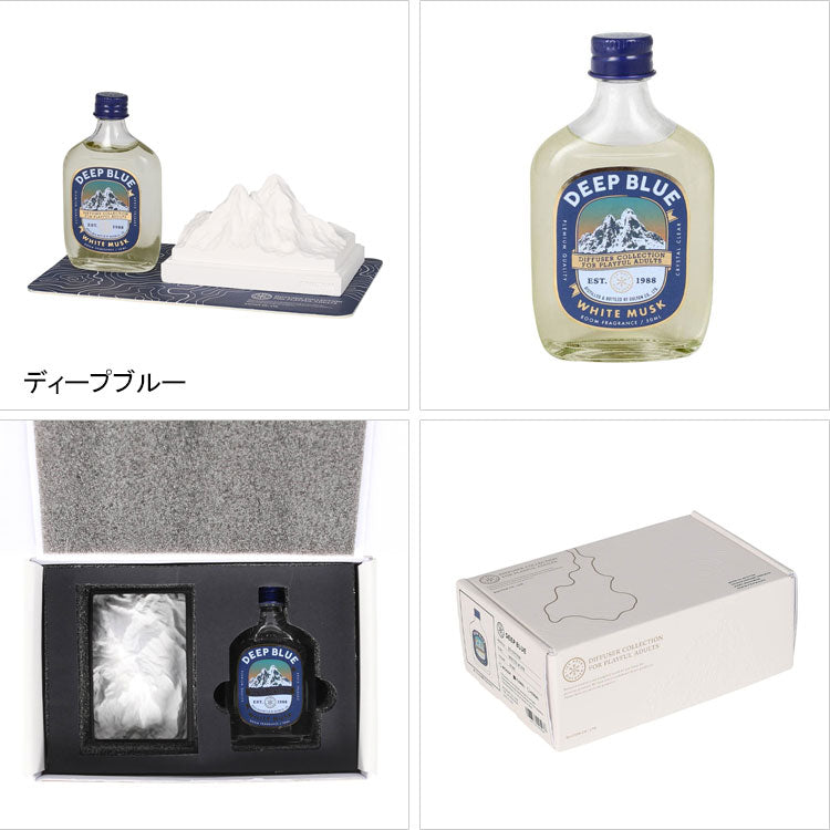 ダルトン アイスロック ディフューザー ZS-0777 フレグランス ウイスキー 風 ミニチュアボトル 山脈 山
