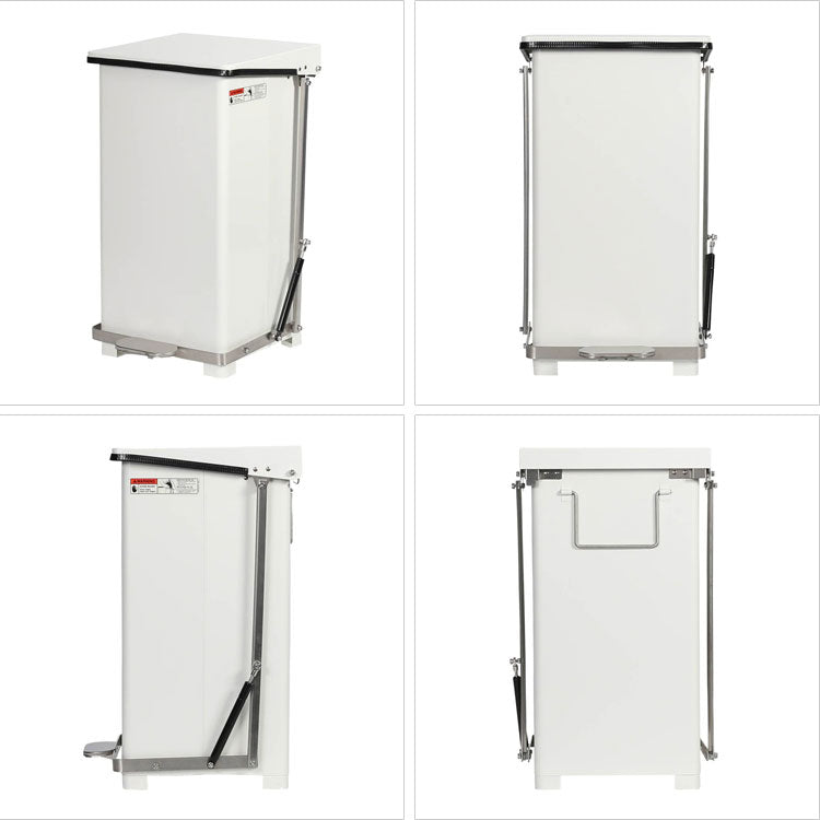 ダルトン ペダル ビン ホワイト 45L Y-0932WT 送料無料 ゴミ箱 ダストボックス ダストビン ゴミ捨て