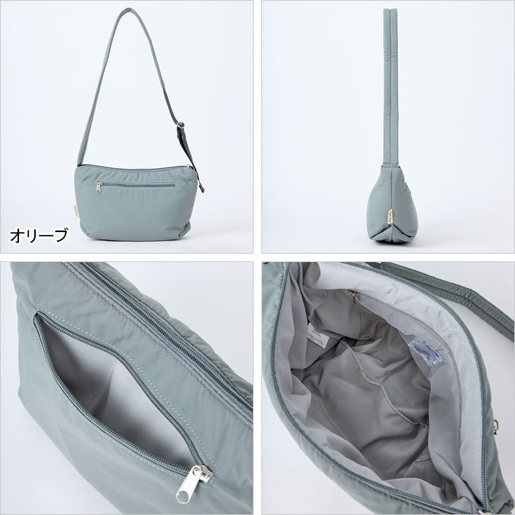 定形外送料無料 レガートラルゴ パデッドナイロンハンモック ワンショルダー LG-F3161 ショルダーバッグ バッグ レディース 撥水