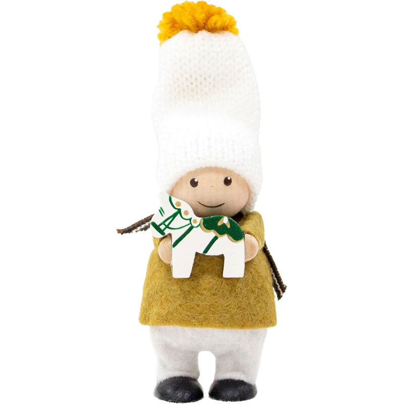 ノルディカニッセ 靴下を持った女の子 ダーラナホースを持った男の子 NRD120804 NRD120805 ノルディカ 定型外 送料無料 クリスマス ユール・ヒュッゲ靴下を持った女の子