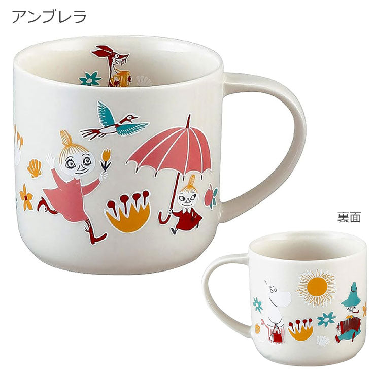 ムーミン リサイクル セラミック マグ マグカップ Daily life MM5501 MOOMIN アンブレラ スナフキン ミィ 北欧