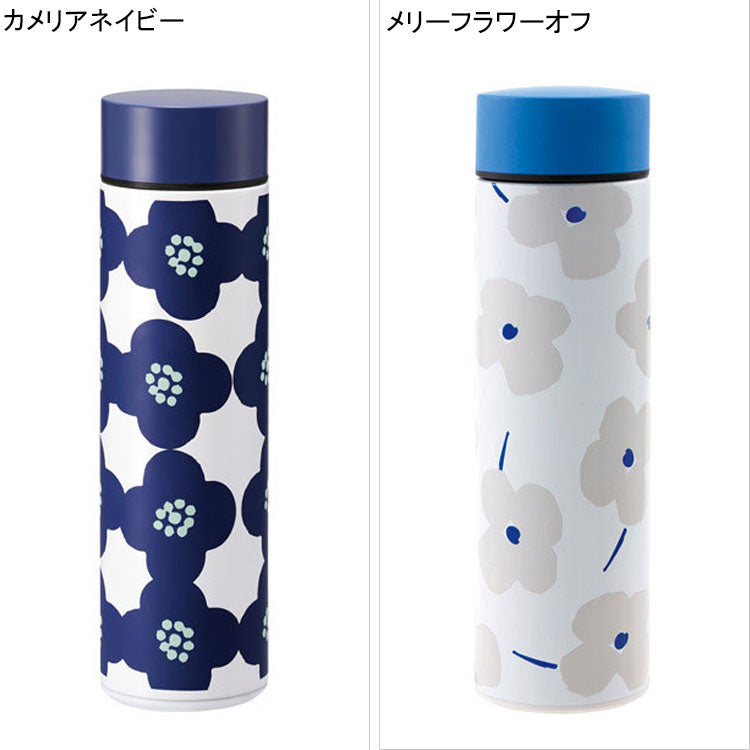 Wpc. Patterns ステンレスボトル 450ml 送料無料 W133 水筒 マグボトル 保冷 保温 持ち運び 持ちやすい 洗いやすい 真空二層 直飲み 花柄 かわいい 日常生活 ランチ レディース 女性 ギフト