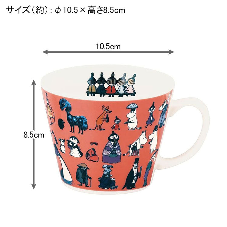 ムーミン スープマグ 80th ALL STARS MM11001-36 MM11002-36 キッチン マグカップ マグ 食器 北欧 スナフキン ミィ 大きい ギフトブルー