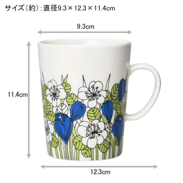アラビア クロッカス マグ 0.5L グリーン ブラック 1069586 1069587 マグカップ 北欧雑貨 フィンランド ギフト