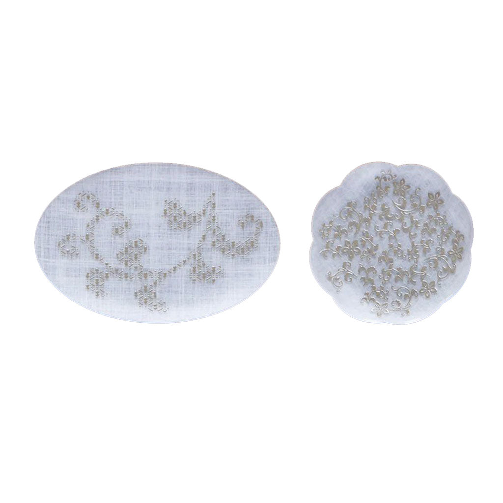 toumei×DOTS 京印伝 漆 まめざら11+コーバル15.5 木箱入 2種セット 送料無料 皿 食器 トウメイ 和食器 小皿 和柄