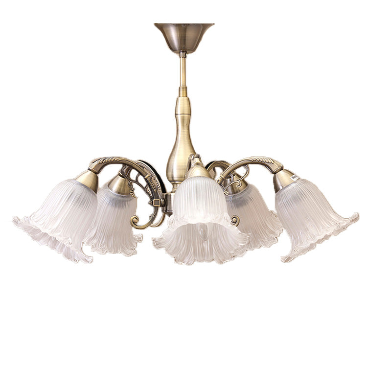 シャンデリア クラシカル シーリングランプ ロクサーヌ 5灯 ROXANE LED対応 低い天井 ライト ゴージャス