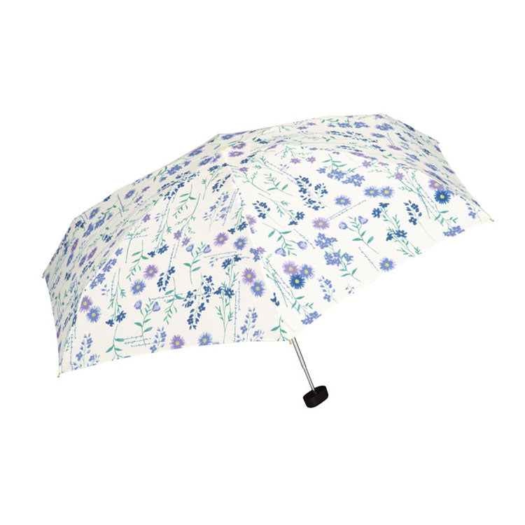 Wpc. 植物図鑑ミニ 折りたたみ傘 PLANT ENCYCLOPEDIA mini 雨傘 日傘 晴雨兼用 傘 定形外 送料無料 8657-174-002 UVカット 紫外線防止 撥水 ポーチ付き コンパクト