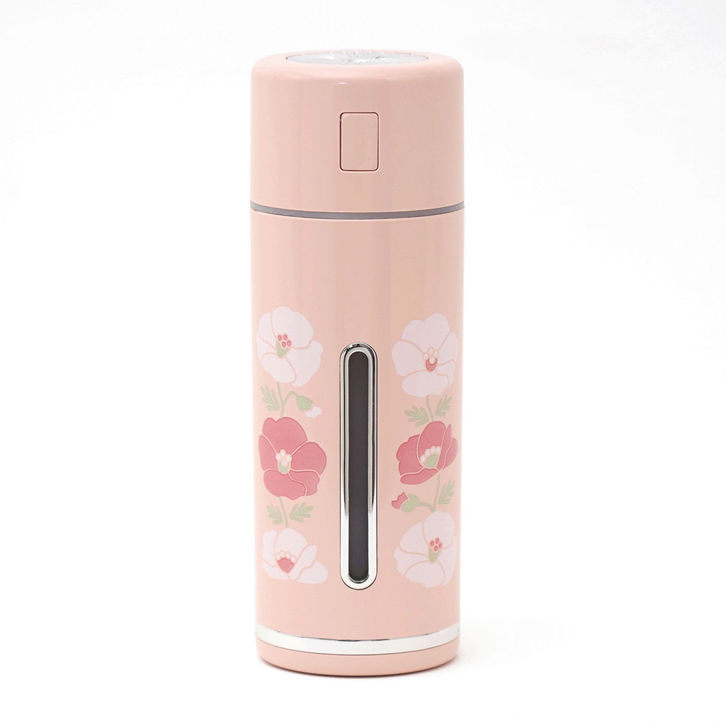 加湿器 ニューレトロ MINI HUMIDIFIER 定形外 送料無料 USB 給電 超音波 小型 車内 水溶性アロマオイル対応 アロマウォーターチューリップアイボリー