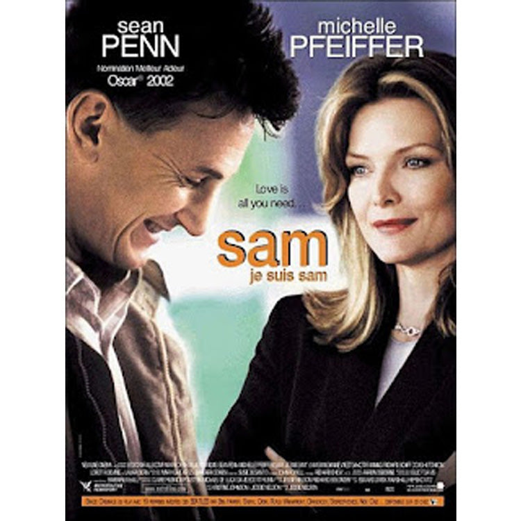 I AM SAM ポスター Sサイズ 映画 ジェシー・ネルソン ショーン・ペン ダコタ・ファニング ヴィンテージ フランス版 海外ポスター フランス 海外