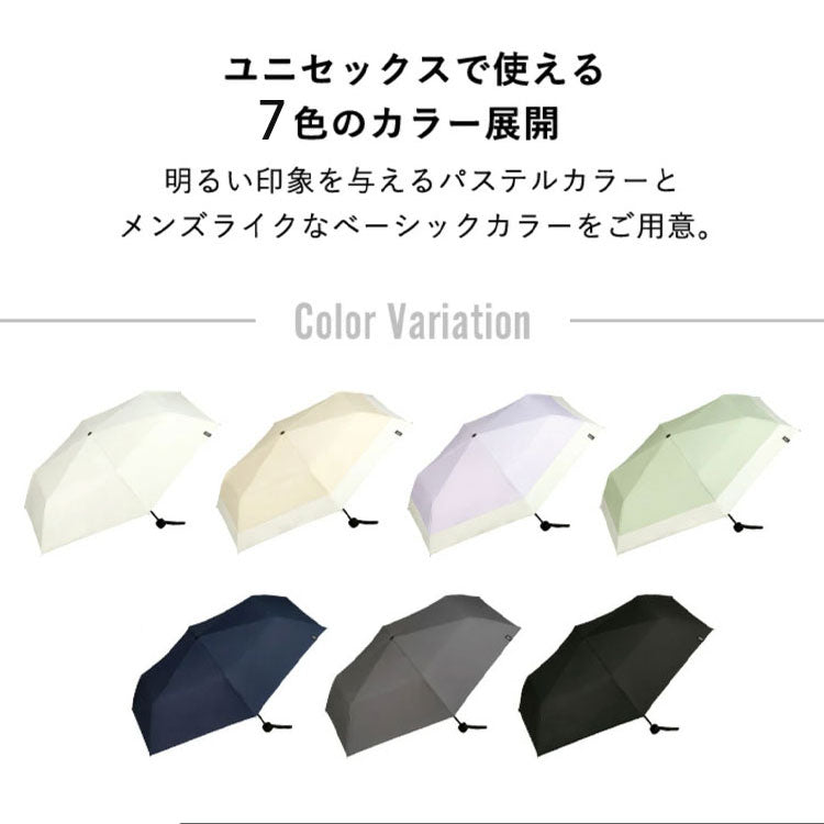 遮光ミニマム ベーシック パラソル 折りたたみ傘 定形外 送料無料 801-18162-102 傘 折り畳み 日傘 雨傘 晴雨兼用 UVカット ユニセックス