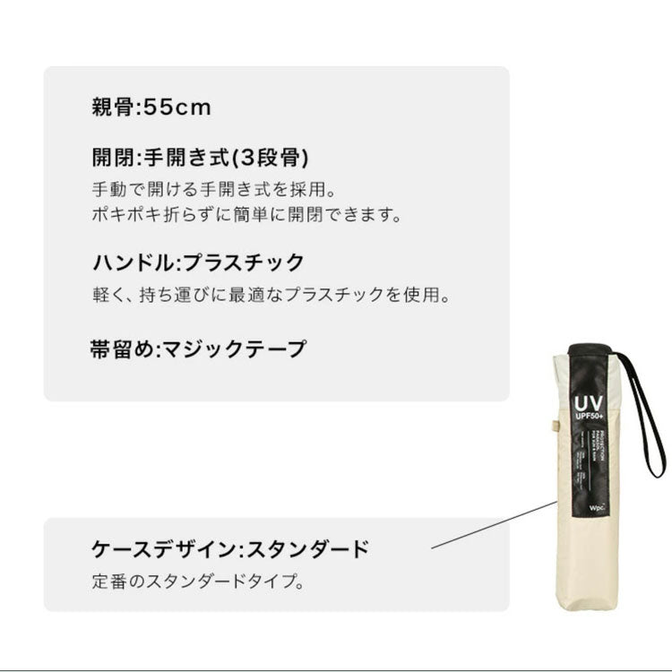 遮光ミニマム ベーシック パラソル 折りたたみ傘 定形外 送料無料 801-18162-102 傘 折り畳み 日傘 雨傘 晴雨兼用 UVカット ユニセックス