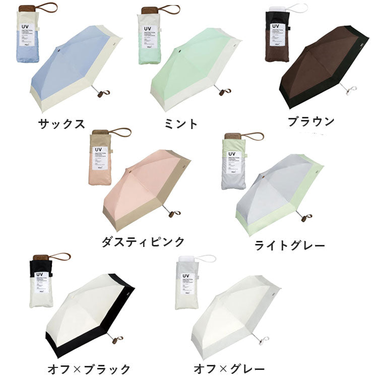 遮光 切り継ぎ タイニー tiny 折りたたみ傘 Wpc. 801-16702-102 定形外 送料無料 日傘 雨傘 晴雨兼用 傘 遮光 軽量 撥水 シンプルイエロー