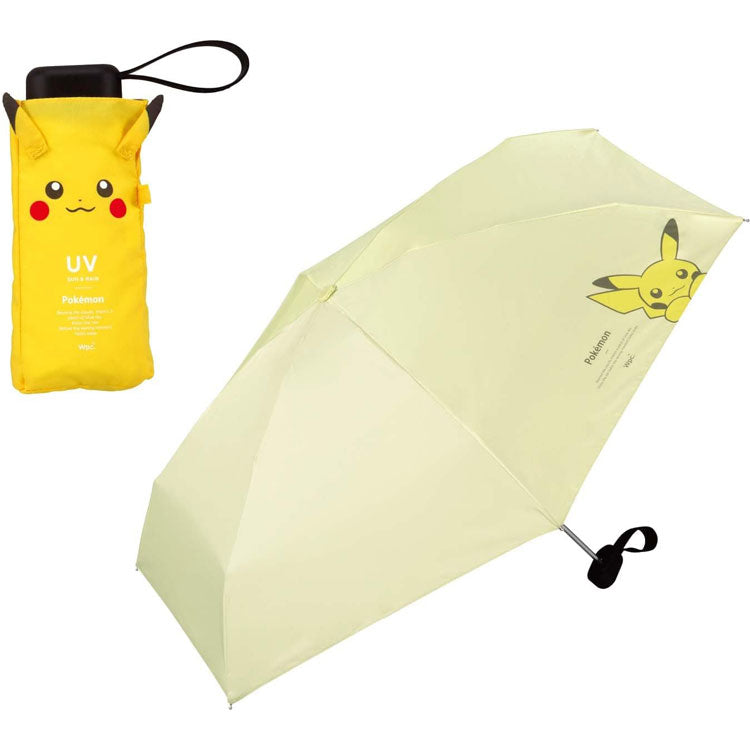 ポケモン 遮光 冒険のパートナー ミニ 折りたたみ傘 定形外 送料無料 801-pm001-102 傘 折り畳み 日傘 雨傘 晴雨兼用 ピカチュウ プリン メタモン カビゴンピカチュウ