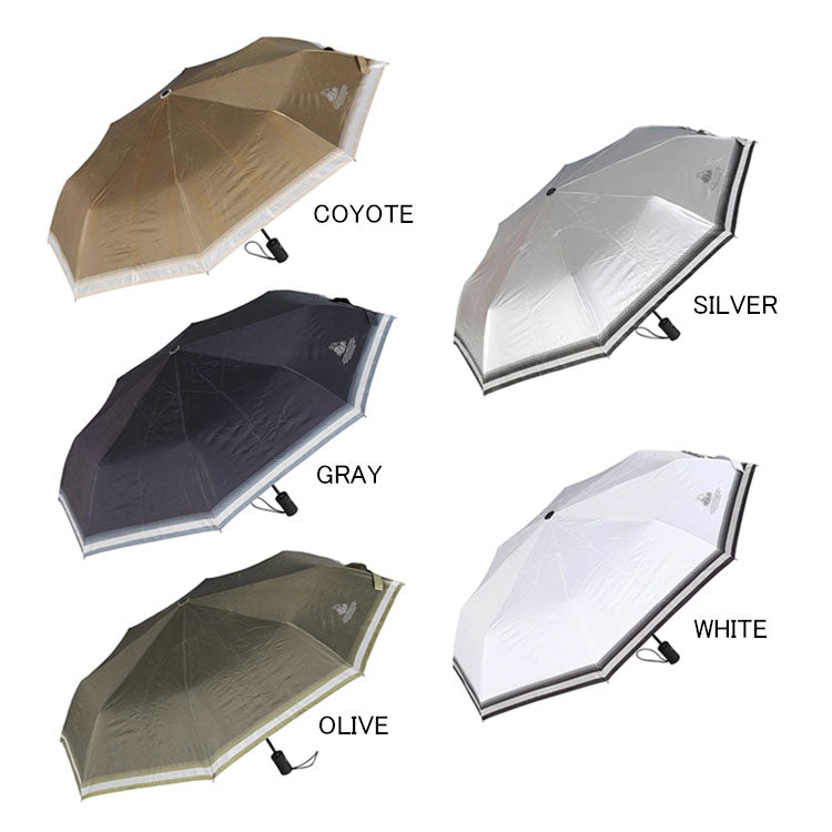 ダルトン オートマティック UV アンブレラ V24-0831 傘 日傘 雨傘 晴雨兼用 折り畳み傘 UV ジャンプ式 ワンタッチCOYOTE