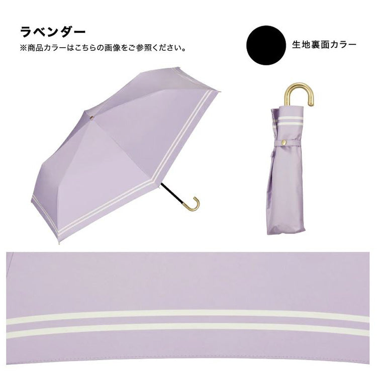 Wpc. 遮光 セーラー ミニ 折りたたみ傘 801-13719-102 晴雨兼用 定形外 送料無料 折り畳み傘 傘 雨傘 日傘 完全遮光 撥水