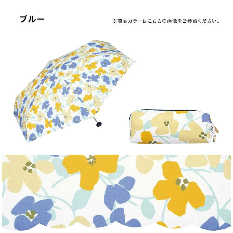 Wpc. アイビー ミニ ギフト 雨傘 折りたたみ傘 1946-304-002 定形外 送料無料 傘 晴雨兼用 UVカット 花柄