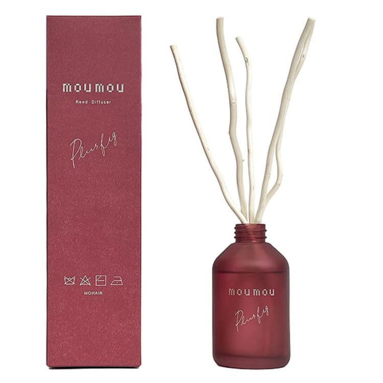 moumou リードディフューザー 170ml フレグランス アロマ ディフューザー 香り イチジク もみの木 ギフトモヘア+フィグ