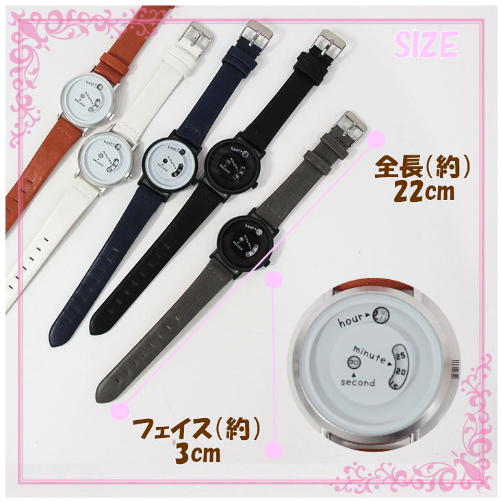 【メール便送料無料】 フィールドワーク リバブル 腕時計 QKD051 ファッション レディース カジュアル シンプル プチプラ OL ビジネス 便利 かわいい