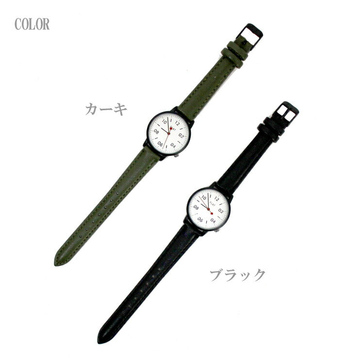 定形外送料無料 フォロー FLAT e02820a 腕時計 レディース 見やすい シンプル カジュアル おしゃれ 電池寿命4年