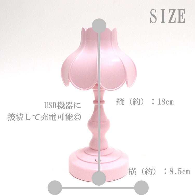 OPT! ミニ テーブルランプ OPTI-016PK OPTI-0WH 長光 ランプ デスク スタンドランプ シェードランプ ベッドサイド USB レトロ