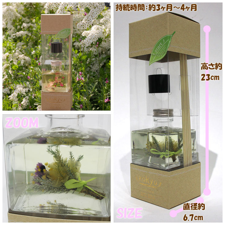 送料無料 kokyu コキュウ ディフューザー slow start ルーム フレグランス スティック 芳香 アロマ ギフト プレゼント 香り 癒し キャライノベイト