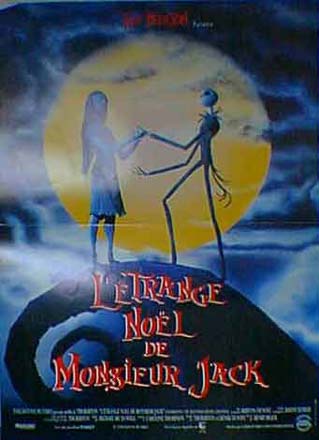 ナイトメアー・ビフォア・クリスマス =Sサイズ=ポスター 映画 ヴィンテージ 海外ポスター