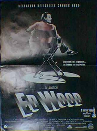 エド・ウッド =Sサイズ=ポスター 映画 ヴィンテージ 海外ポスター