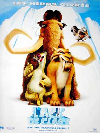 アイス・エイジ =Sサイズ=ポスター 映画 ヴィンテージ 海外ポスター