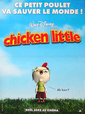 チキン・リトル =Sサイズ ポスター 映画 ヴィンテージ 海外ポスター