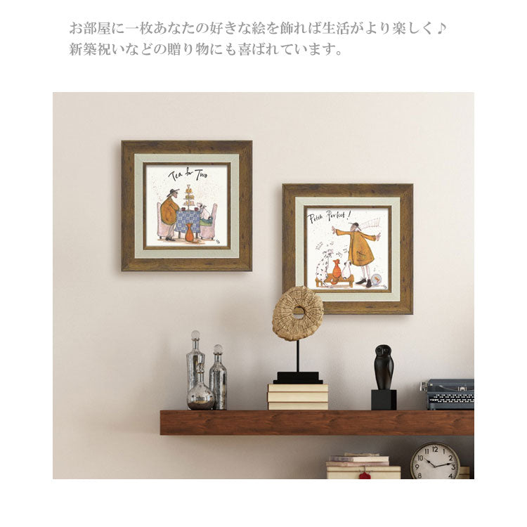 ユーパワー アートフレーム サムトフト パーフェクト st-04019 絵画 ギフト アート おしゃれ 北欧 インテリア お部屋
