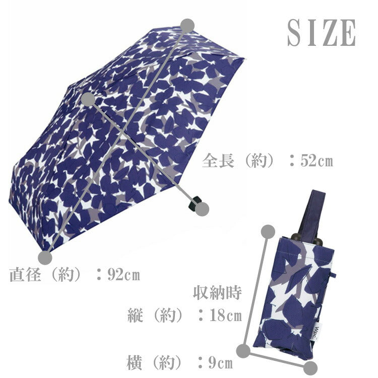 定形外送料無料 ワールドパーティー ボールド フラワー mini SX 折りたたみ傘 9174-262 雨傘 日傘 オシャレ