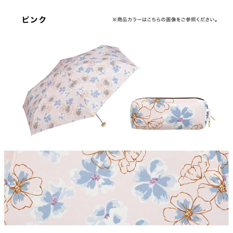 - 定形外送料無料 - ワールドパーティ w.p.c ラスティックフラワー mini 折りたたみ傘 AL-018 レディース
