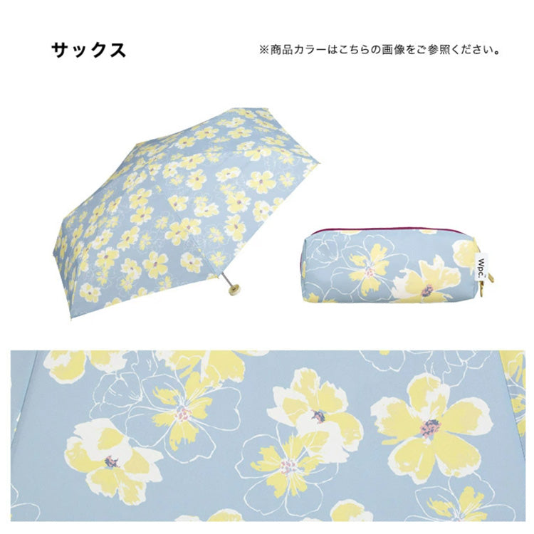 - 定形外送料無料 - ワールドパーティ w.p.c ラスティックフラワー mini 折りたたみ傘 AL-018 レディース