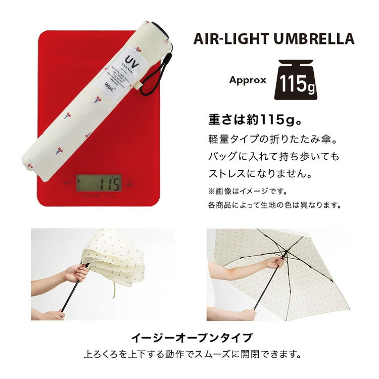 定形外送料無料 Wpc. クッカ ミニ 折りたたみ傘 雨傘 al02-013 日傘 傘 晴雨兼用 UVカット 紫外線 軽量 55cm 大きめ 花柄 フラワー