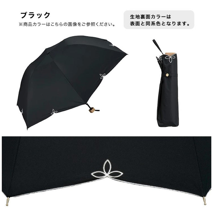 定形外送料無料 Wpc. 遮光ドームワイドスカラップ ミニ 日傘 折り畳み傘 傘 801-656 雨傘 晴雨兼用 完全遮光 遮光 レディース 遮熱 ドーム型 ワイド 大