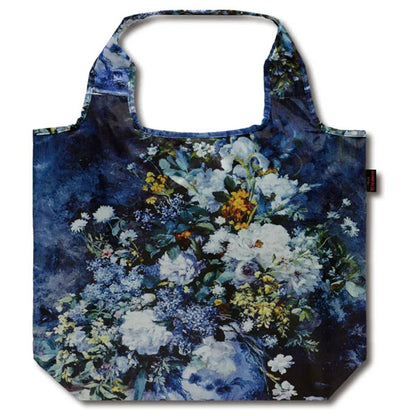 保冷バッグ 名画クーラーエコバッグ AE-01503 メール便 送料無料 エコバッグ ショッピングバッグ 保冷 名画 肩掛け 折りたたみ コンパクト 絵画ルノワール/大きな花瓶