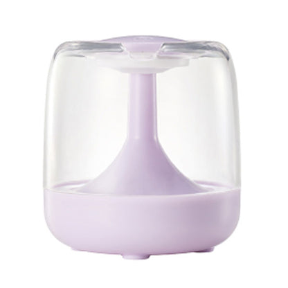ラドンナ パーソナル LED加湿器 コロトロン HF14 加湿器 超音波 ミスト 卓上 600ml LEDライト グラデーションライト USB電源 オフィス 寝室 リビング パープル