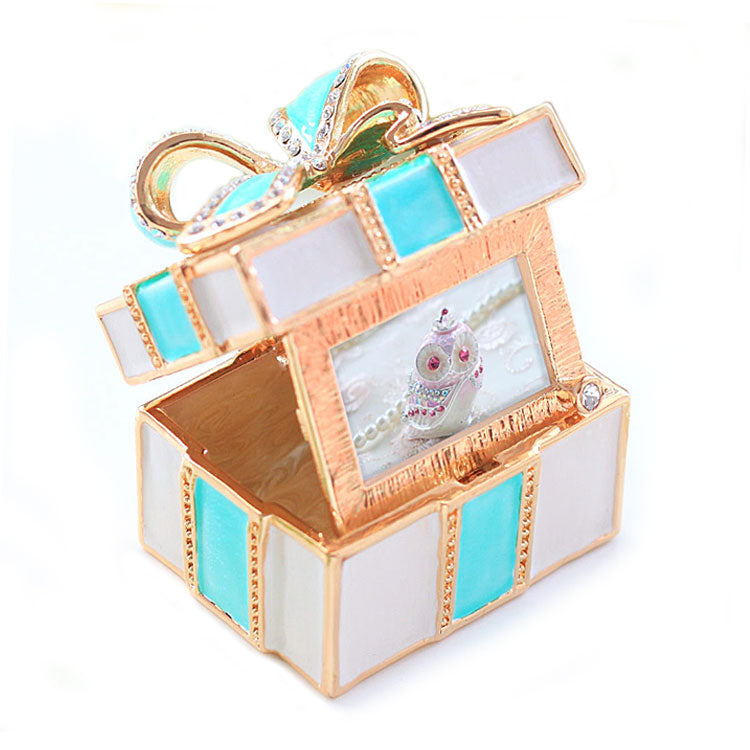 ピィアース メモリアル プレゼントボックス ジュエリーボックス フォトフレーム付 EX572 送料無料 フォトフレーム プレゼント ラッピングボックス アクセサリーピンク