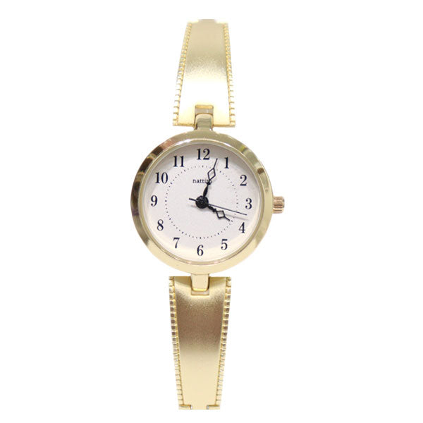 腕時計 レディース ロバン ST305 時計 ニッケルフリー シンプル 金属アレルギー ラウンド アンティーク風 通勤 仕事シルバー