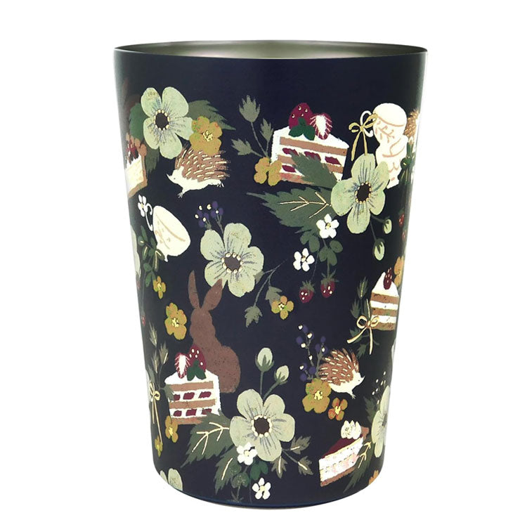 トモコハヤシ 2WAY 真空二重タンブラー 450ml 定形外 送料無料 保温保冷 林朋子 Velvetytime ドリンクホルダー カップ コップ ネコ いちご 花柄 テディベア ケーキ 気球 オフィス 仕事ロマンティックキャット