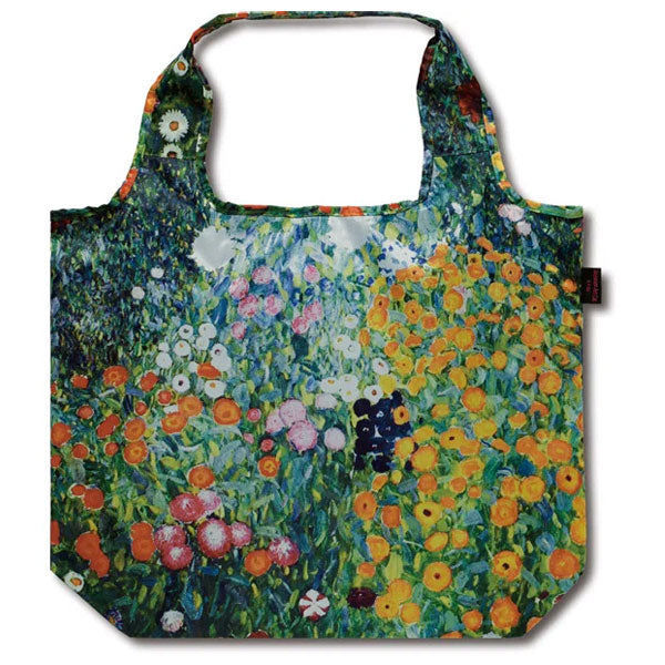 保冷バッグ 名画クーラーエコバッグ AE-01503 メール便 送料無料 エコバッグ ショッピングバッグ 保冷 名画 肩掛け 折りたたみ コンパクト 絵画ルノワール/大きな花瓶