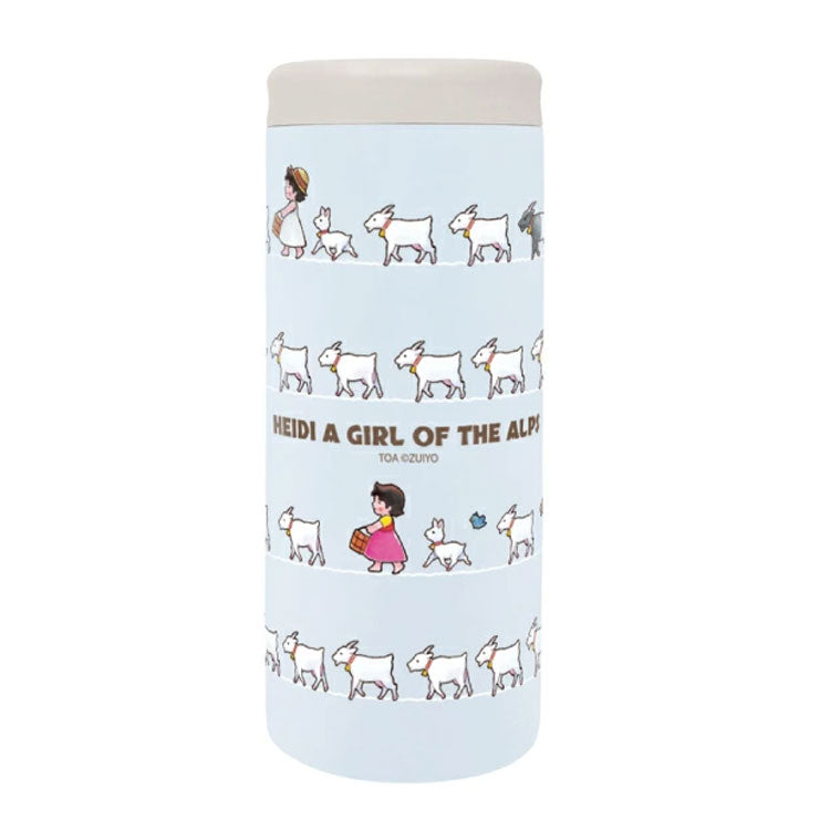アルプスの少女 ハイジ 3WAY マルチステンレスボトル 580ml 送料無料 812-504 812-503 ステンレスボトル 水筒 真空二重 保温保冷 ペットボトルホルダー 缶ホルダー ハイジ ペーター ヨーゼフ ユキちゃん とことこ
