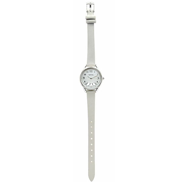 腕時計 レディース シマエナガ ゆきちゃん MKL2425 定形外 送料無料 時計 革ベルト 鳥 トリ 白い鳥 キッズ 通学 通勤  かわいい ギフトホワイト