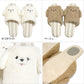mushRoom スリッパ ほわいぬ 定形外 送料無料 室内履き ルームシューズ 犬 イヌ インテリア