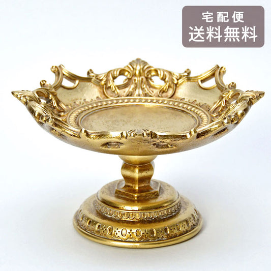 バロック スタンド アクセサリートレー 送料無料 小物トレー アクセサリー アンティーク風 ゴールド 豪華