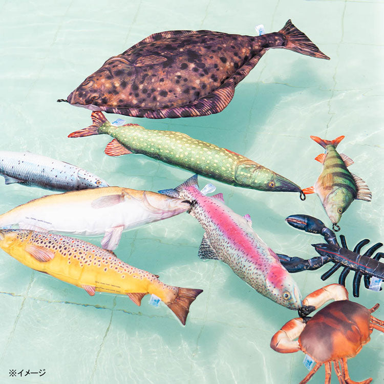 ダルトン フィッシーズ ハリバット 105 送料無料 クッション 魚 カレイ 海水魚 インテリア